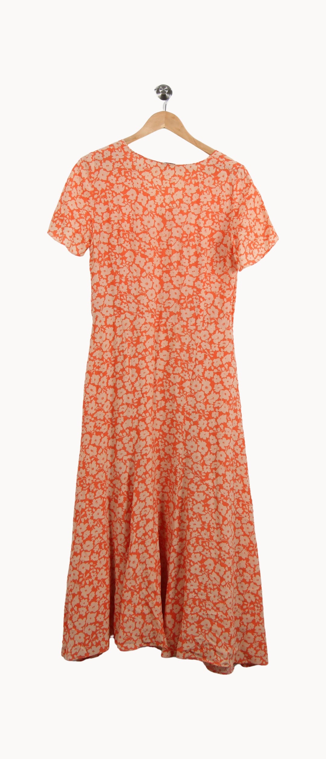 Robe Longue Orange et Écru - Taille L/40 de la marque Pablo | PARAD58610 - Vendu par Paradigme - Image 4