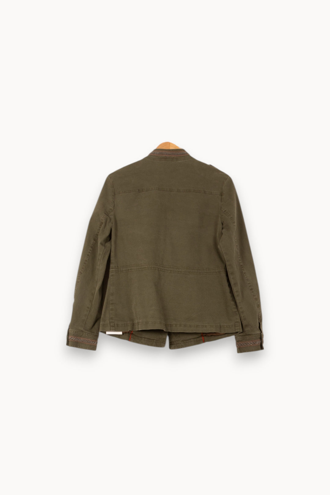 Veste Saharienne Verte - Taille M/38 de la marque Maison 123 | PARAD58617 - Vendu par Paradigme - Image 4