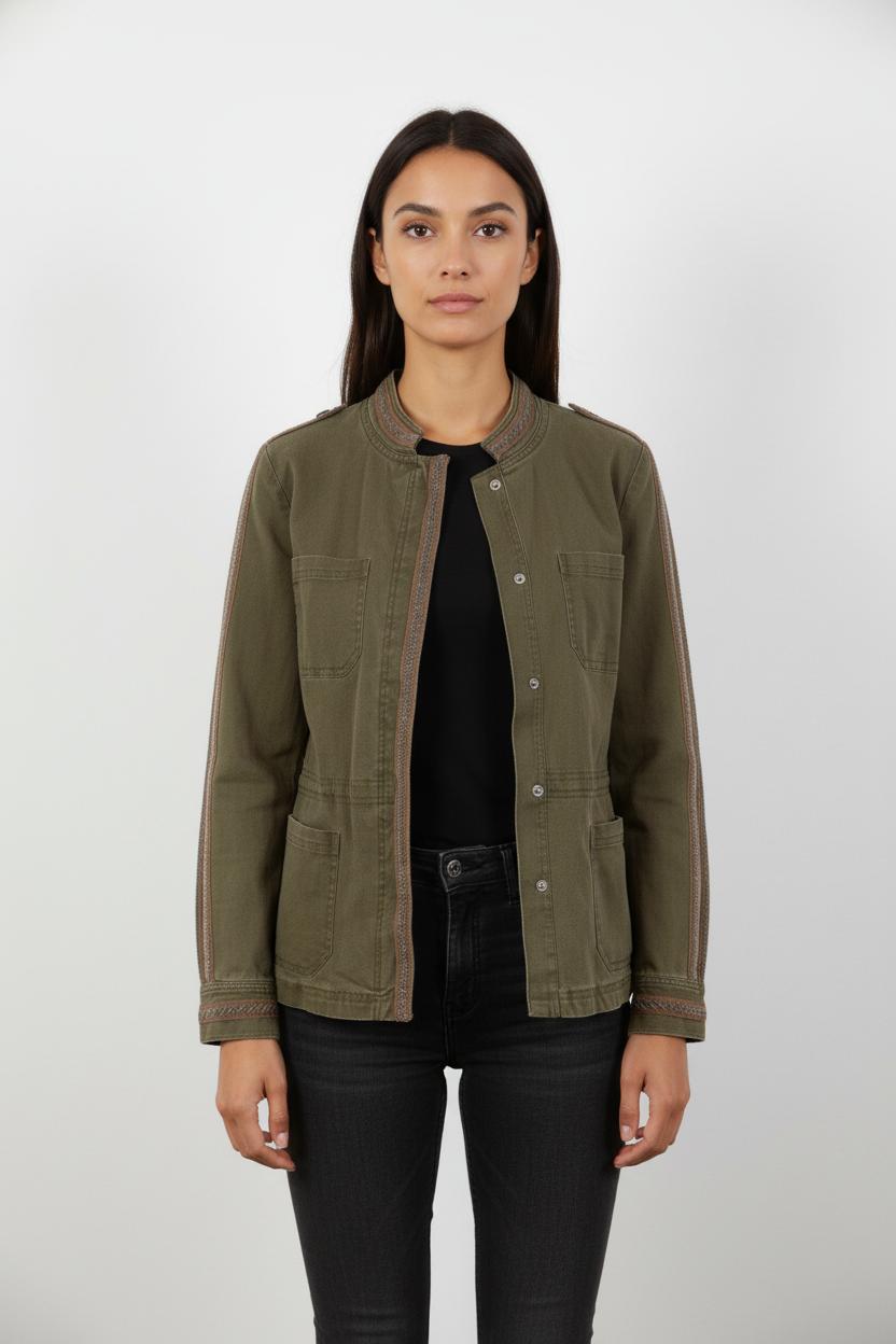 Veste Saharienne Verte - Taille M/38