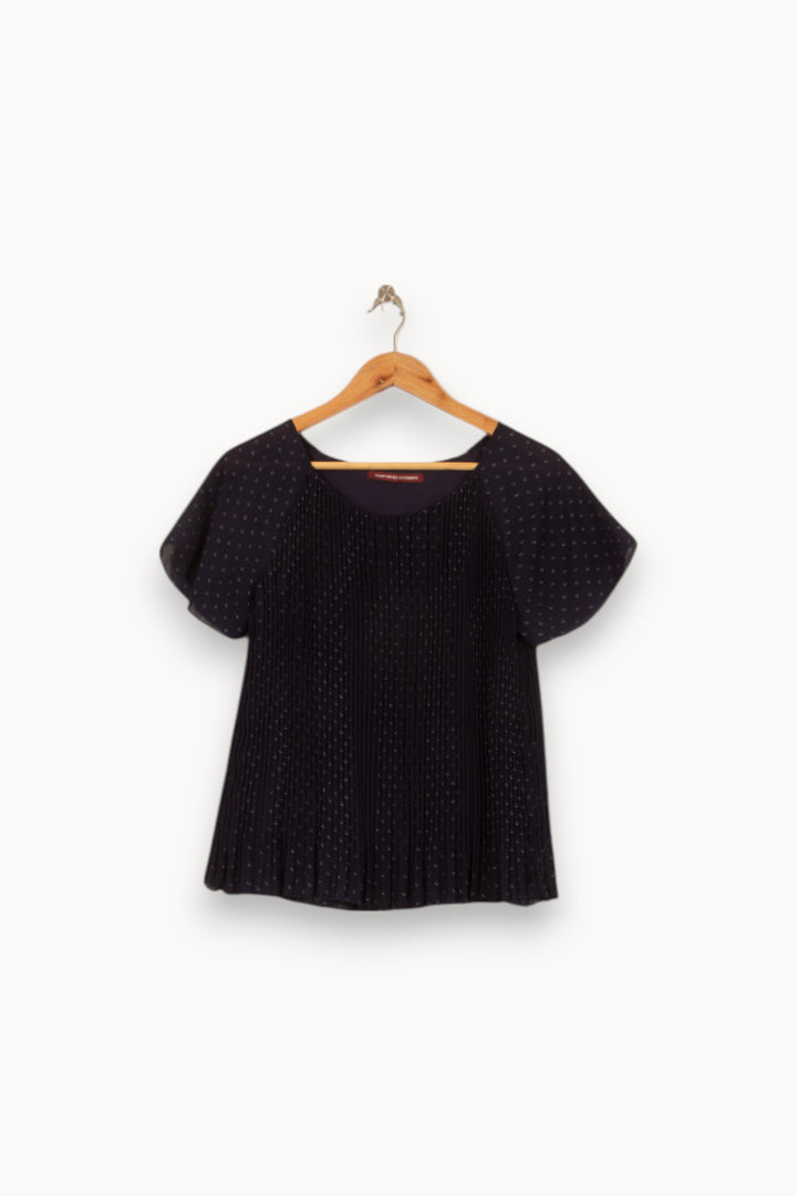 Blouse Bleue - Taille M/38 de la marque Comptoir des Cotonniers | PARAD58618 - Vendu par Paradigme - Image 2
