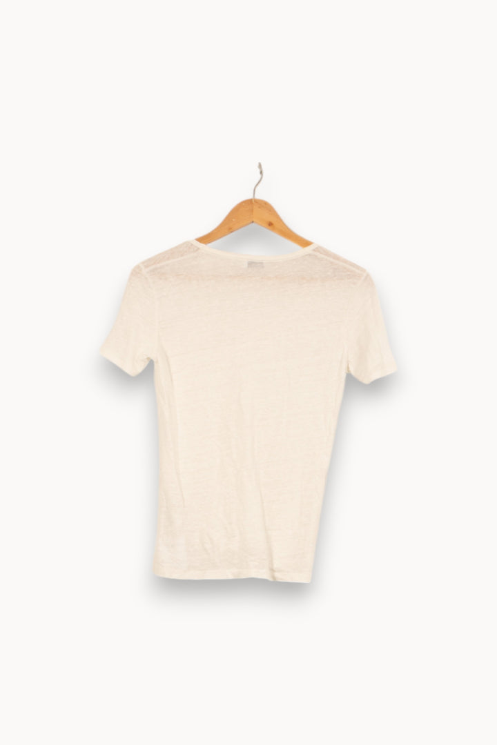 Tee-shirt Blanc - Taille S/36 de la marque Closed | PARAD58644 - Vendu par Paradigme - Image 4