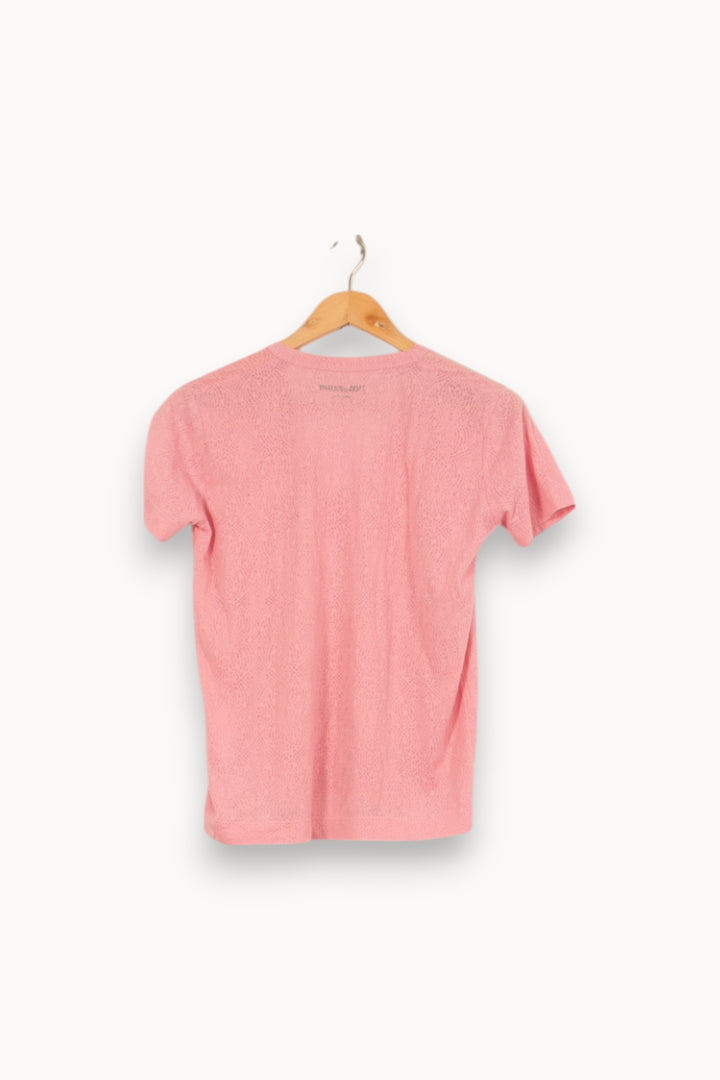 Tee-shirt Rose - Taille S/36 de la marque Zadig&Voltaire | PARAD58645 - Vendu par Paradigme - Image 4