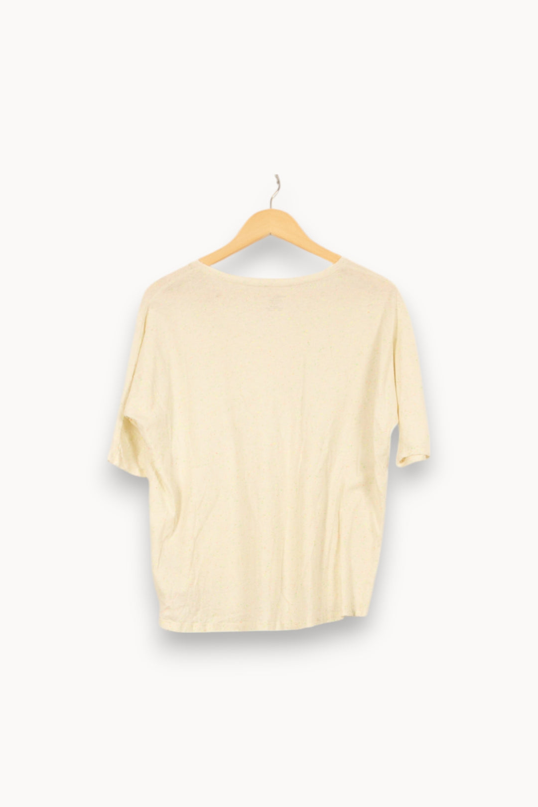 Tee-shirt Écru - Taille XS/34 de la marque Majestic Filatures | PARAD58647 - Vendu par Paradigme - Image 4