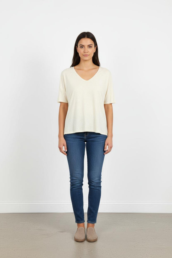 Tee-shirt Écru - Taille XS/34