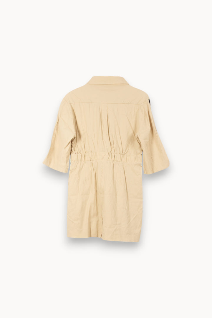 Robe Chemise Beige - Taille L/40 de la marque ba&sh | PARAD58654 - Vendu par Paradigme - Image 4