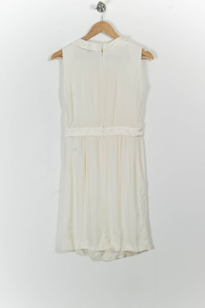 Robe Midi Blanche - Taille S/36 de la marque Tara Jarmon | PARAD58660 - Vendu par Paradigme - Image 4