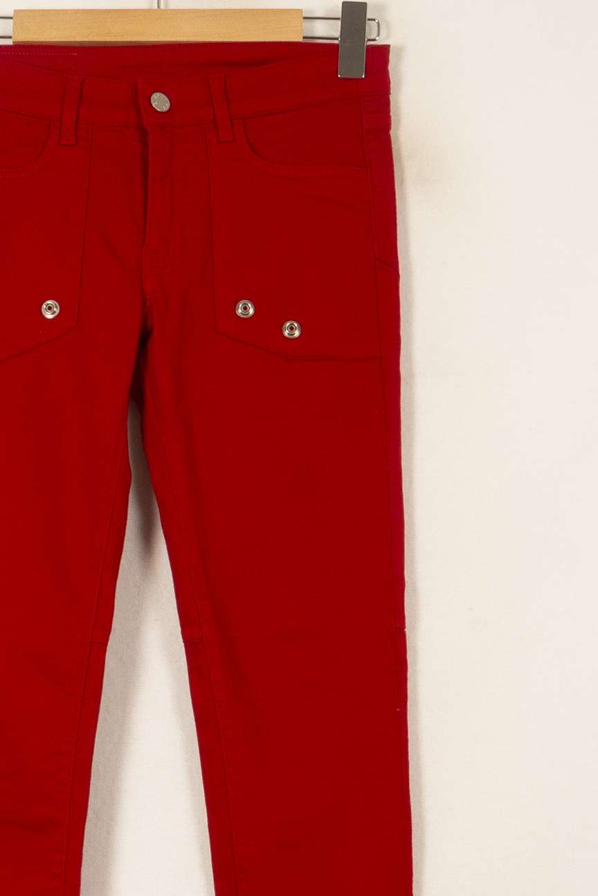 Pantalon Rouge - Taille S/36 de la marque Zadig&Voltaire | PARAD58664 - Vendu par Paradigme - Image 3