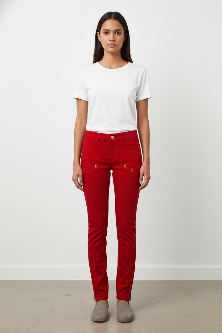 Pantalon Rouge - Taille S/36