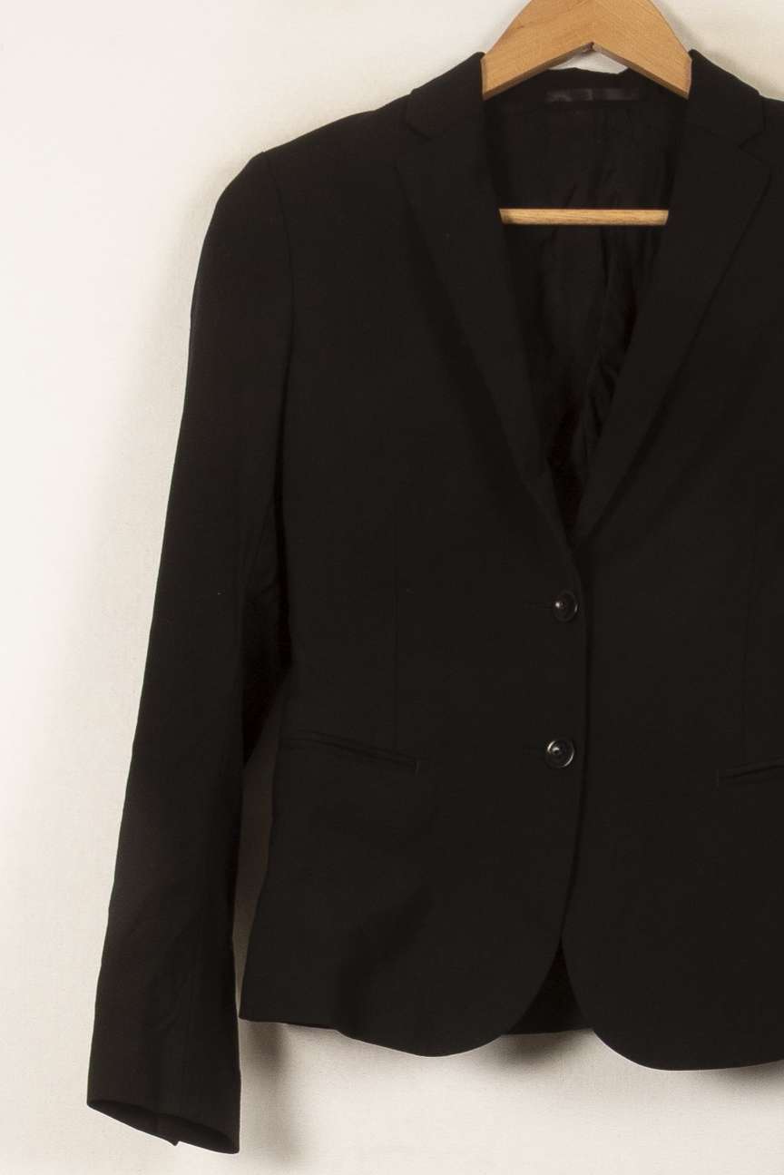 Veste Noire - Taille XS/34 de la marque Filippa K | PARAD58666 - Vendu par Paradigme - Image 3