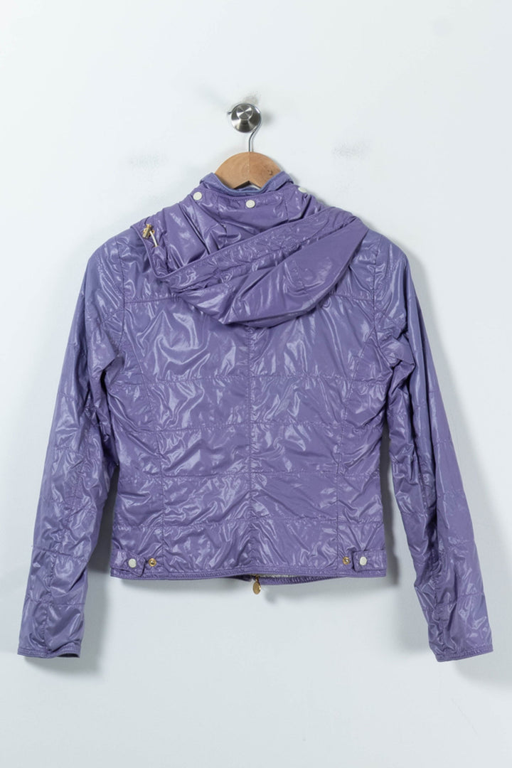 Veste Imperméable Violette - Taille XS/34 de la marque Moncler | PARAD58669 - Vendu par Paradigme - Image 4