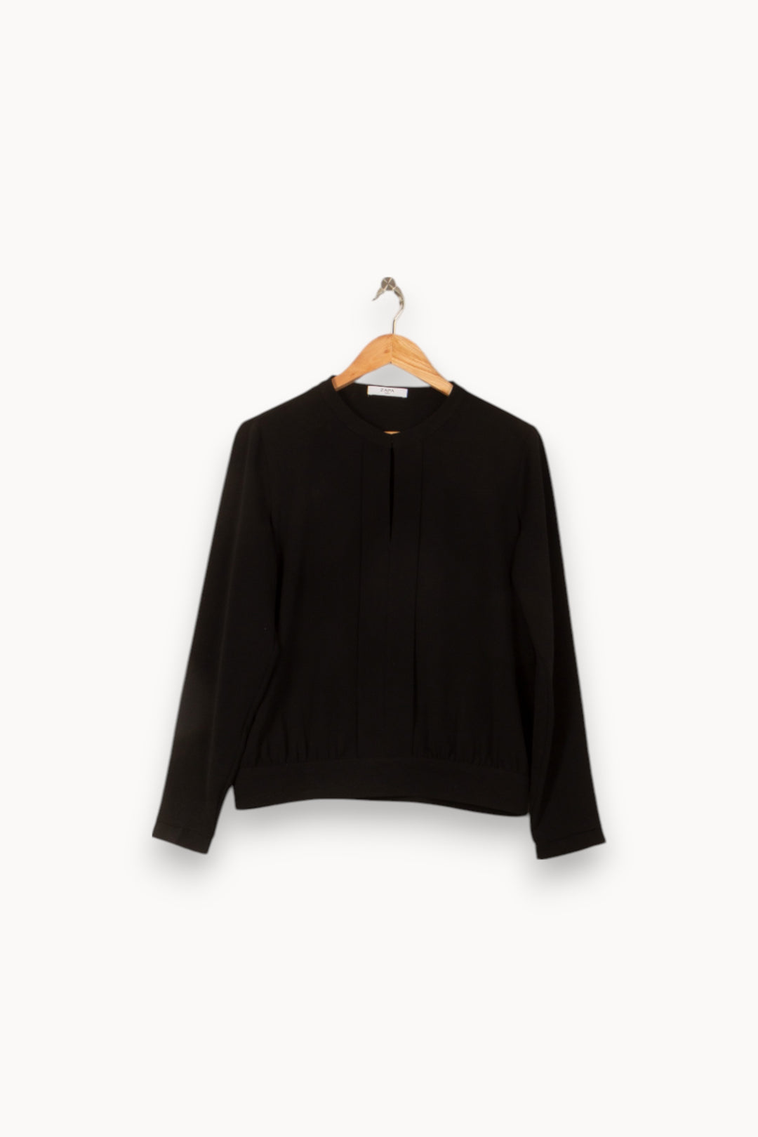 Blouse Noire - Taille S/36 de la marque ZAPA | PARAD58673 - Vendu par Paradigme - Image 2