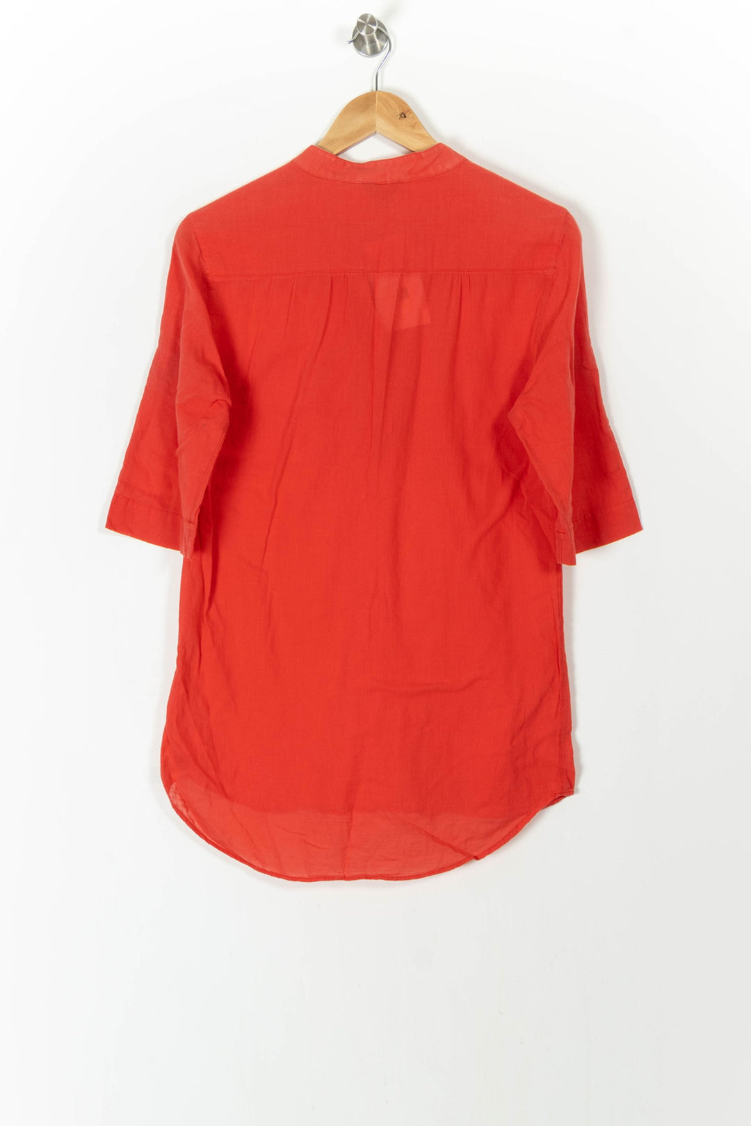 Chemise Rouge - Taille M/38 de la marque Caroll | PARAD58690 - Vendu par Paradigme - Image 4