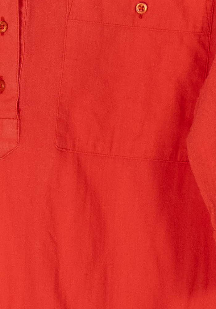 Chemise Rouge - Taille M/38 de la marque Caroll | PARAD58690 - Vendu par Paradigme - Image 3