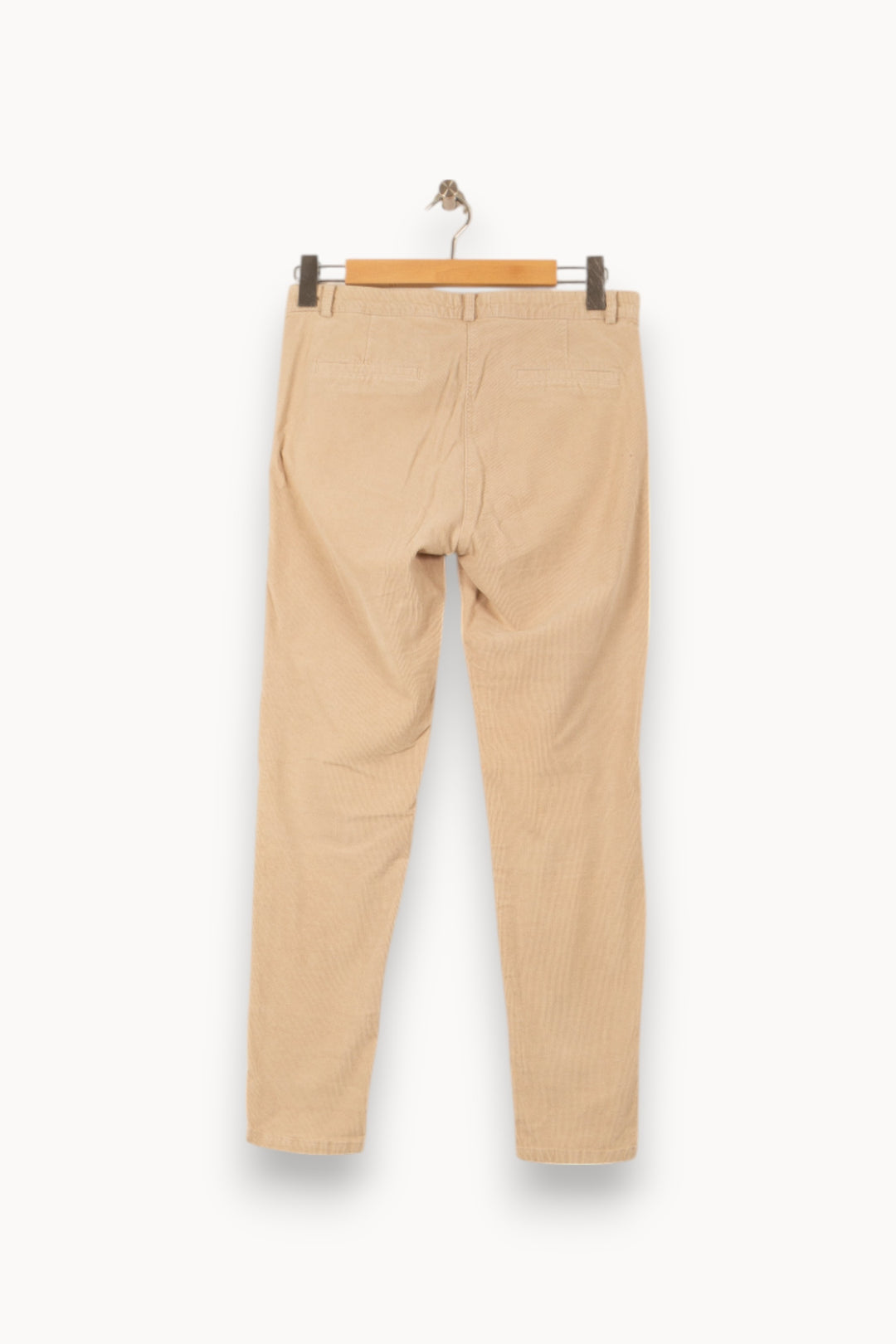 Pantalon Beige - Taille M/38 de la marque Caroll | PARAD58695 - Vendu par Paradigme - Image 4