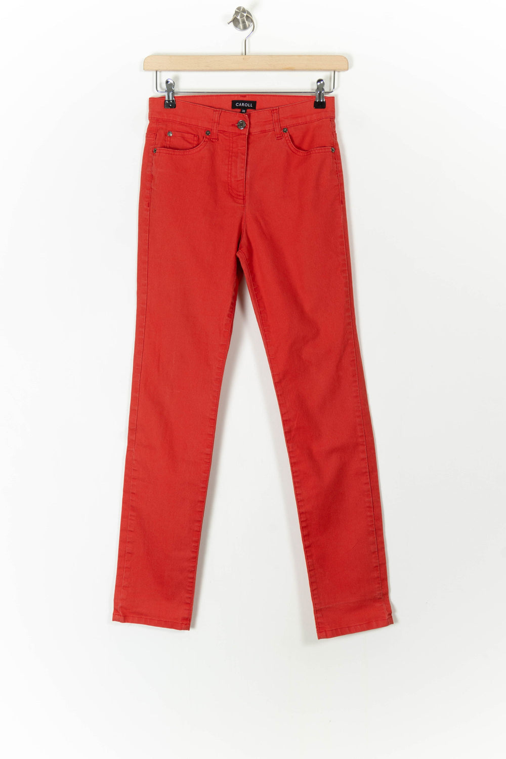 Jean Rouge - Taille M/38 de la marque Caroll | PARAD58697 - Vendu par Paradigme - Image 2
