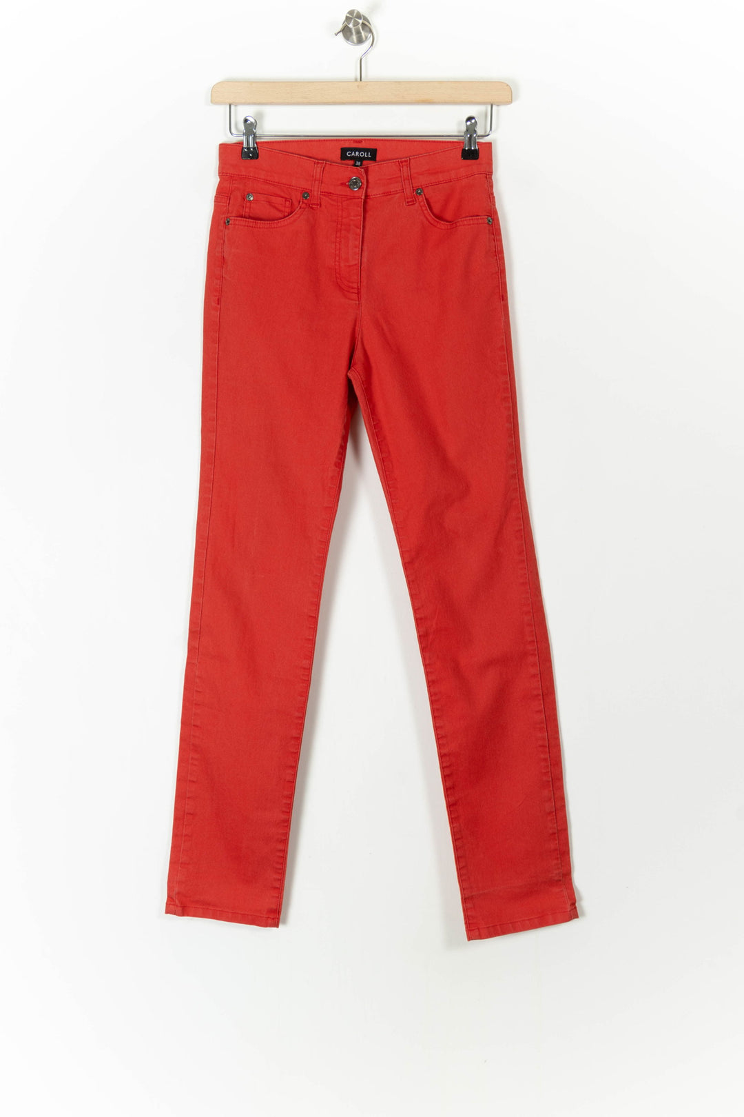 Jean Rouge - Taille M/38 de la marque Caroll | PARAD58697 - Vendu par Paradigme - Image 2
