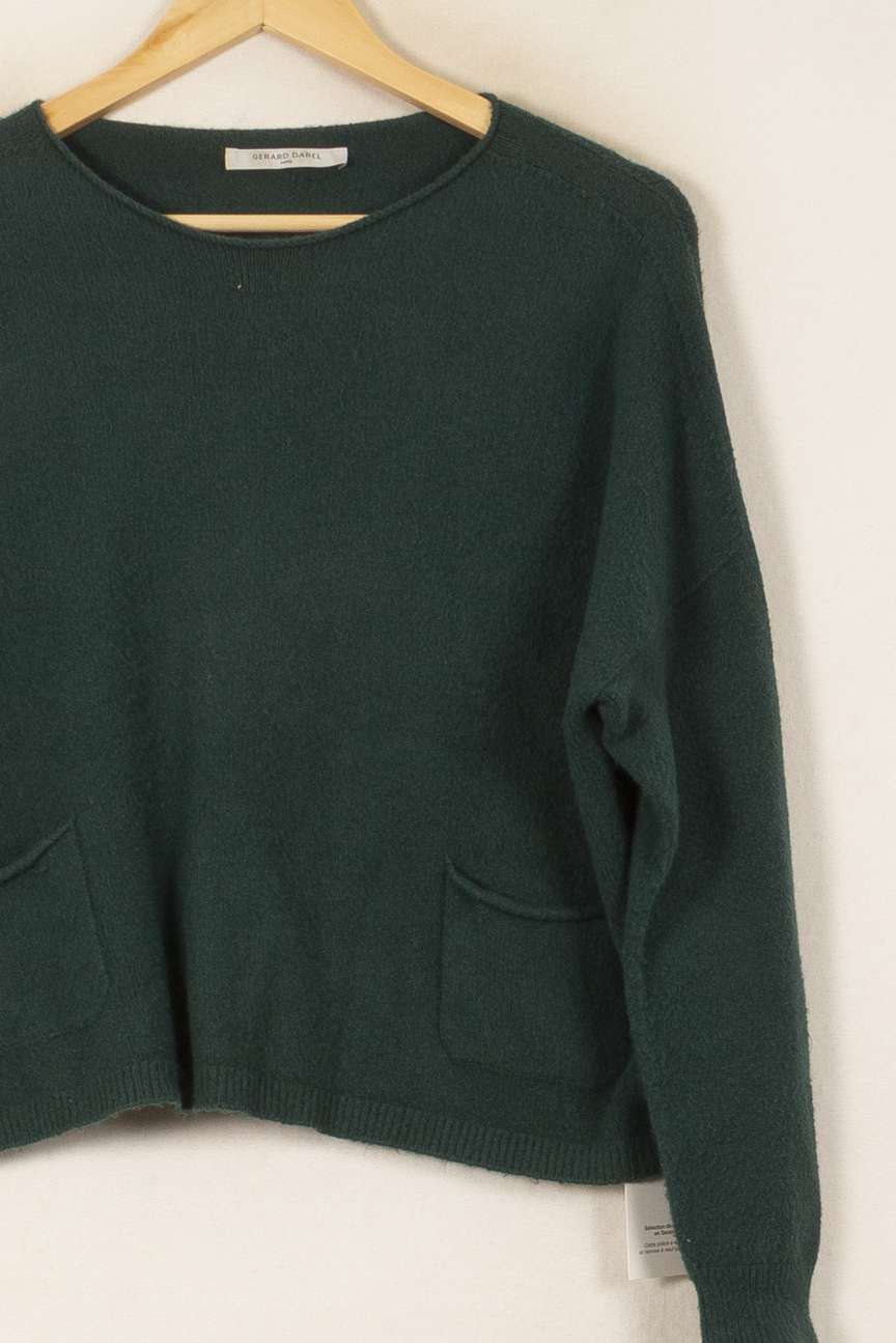 Pull Vert - Taille S/36 de la marque Gerard Darel | PARAD58699 - Vendu par Paradigme - Image 3