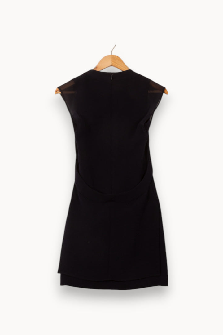 Robe Courte Noire - Taille XS/34 de la marque The Kooples | PARAD58705 - Vendu par Paradigme - Image 4