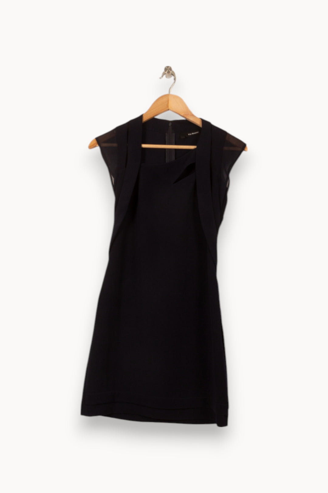 Robe Courte Noire - Taille XS/34 de la marque The Kooples | PARAD58705 - Vendu par Paradigme - Image 2