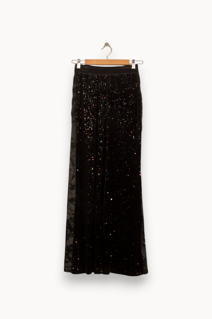 Pantalon Pailleté Noir - Taille XS/34 de la marque Imprevu | PARAD58713 - Vendu par Paradigme - Image 2