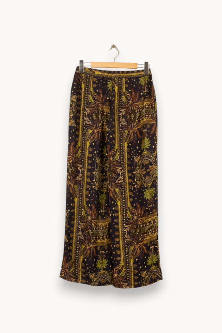 Pantalon Large Noir et Jaune - Taille S/36 de la marque Imprevu | PARAD58718 - Vendu par Paradigme - Image 4