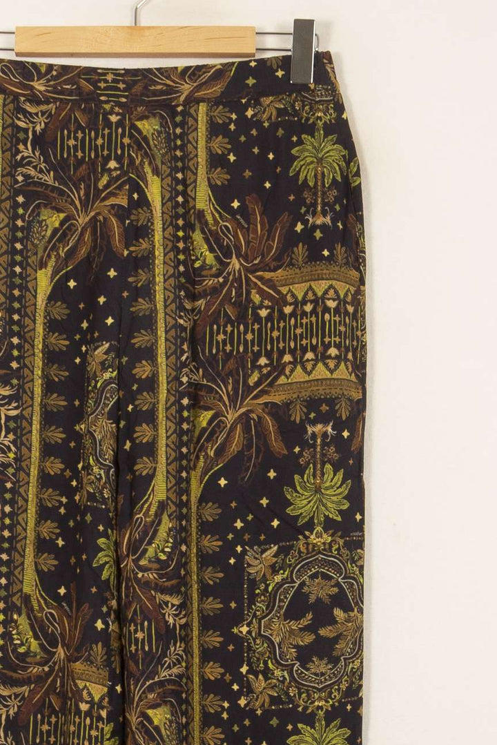Pantalon Large Noir et Jaune - Taille S/36 de la marque Imprevu | PARAD58718 - Vendu par Paradigme - Image 3