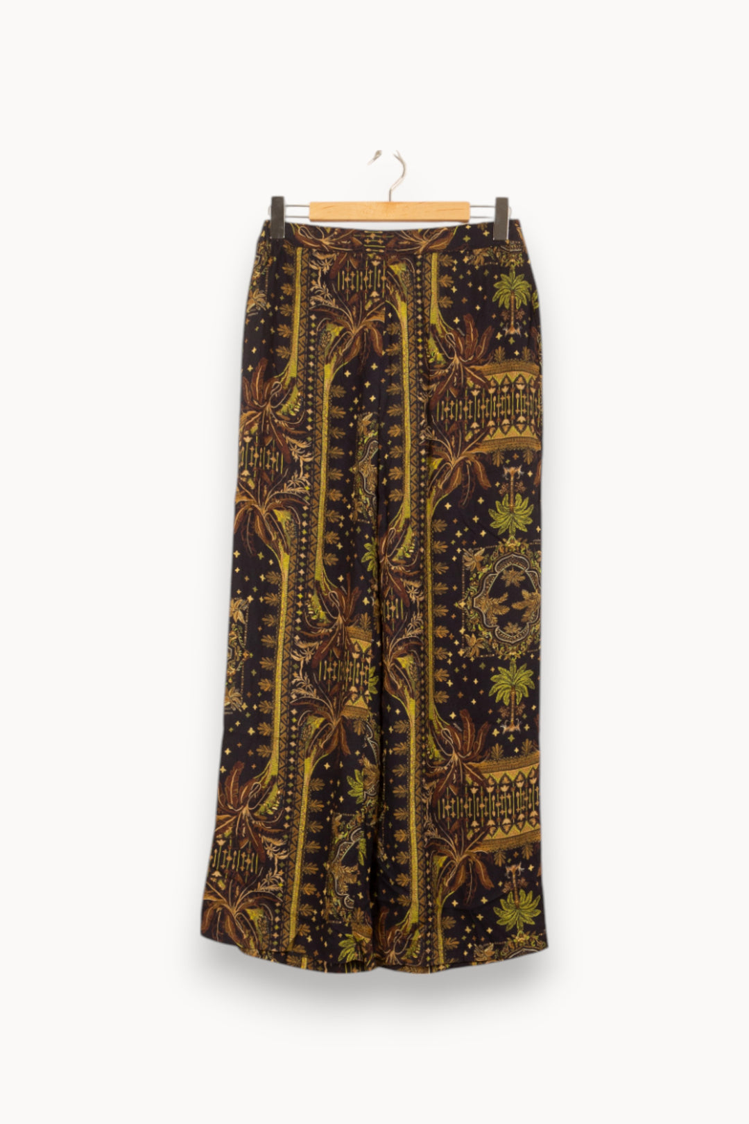Pantalon Large Noir et Jaune - Taille S/36 de la marque Imprevu | PARAD58718 - Vendu par Paradigme - Image 2
