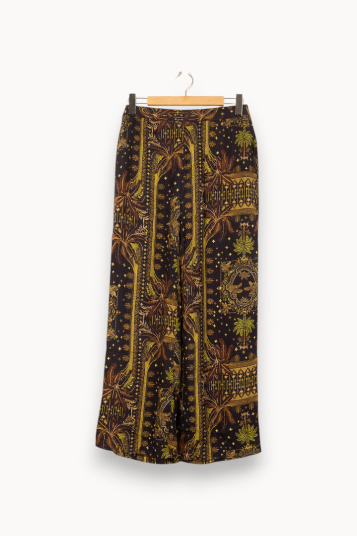 Pantalon Large Noir et Jaune - Taille S/36 de la marque Imprevu | PARAD58718 - Vendu par Paradigme - Image 2