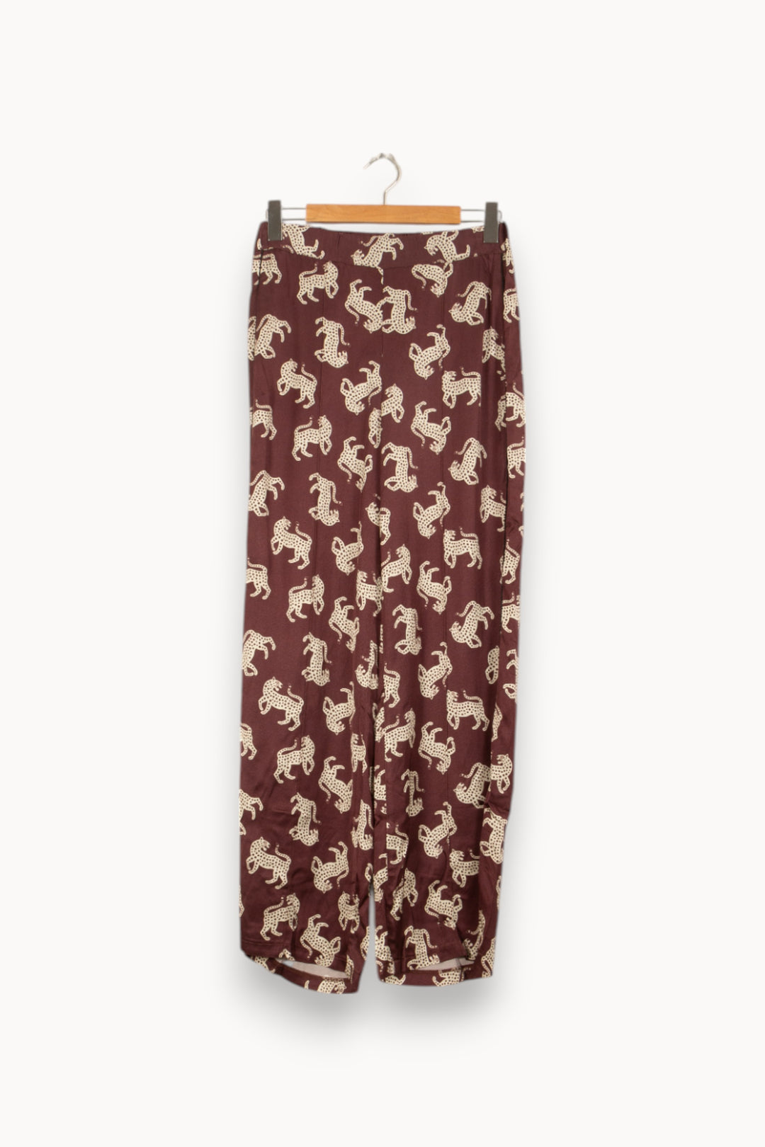 Pantalon Bordeaux et Beige - Taille S/36 de la marque Imprevu | PARAD58722 - Vendu par Paradigme - Image 2