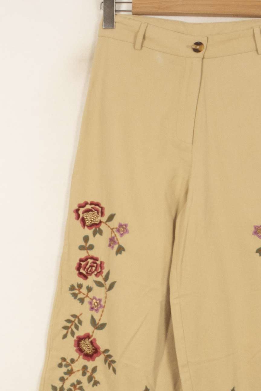 Pantalon Large Beige - Taille S/36 de la marque Louise Misha | PARAD58723 - Vendu par Paradigme - Image 2