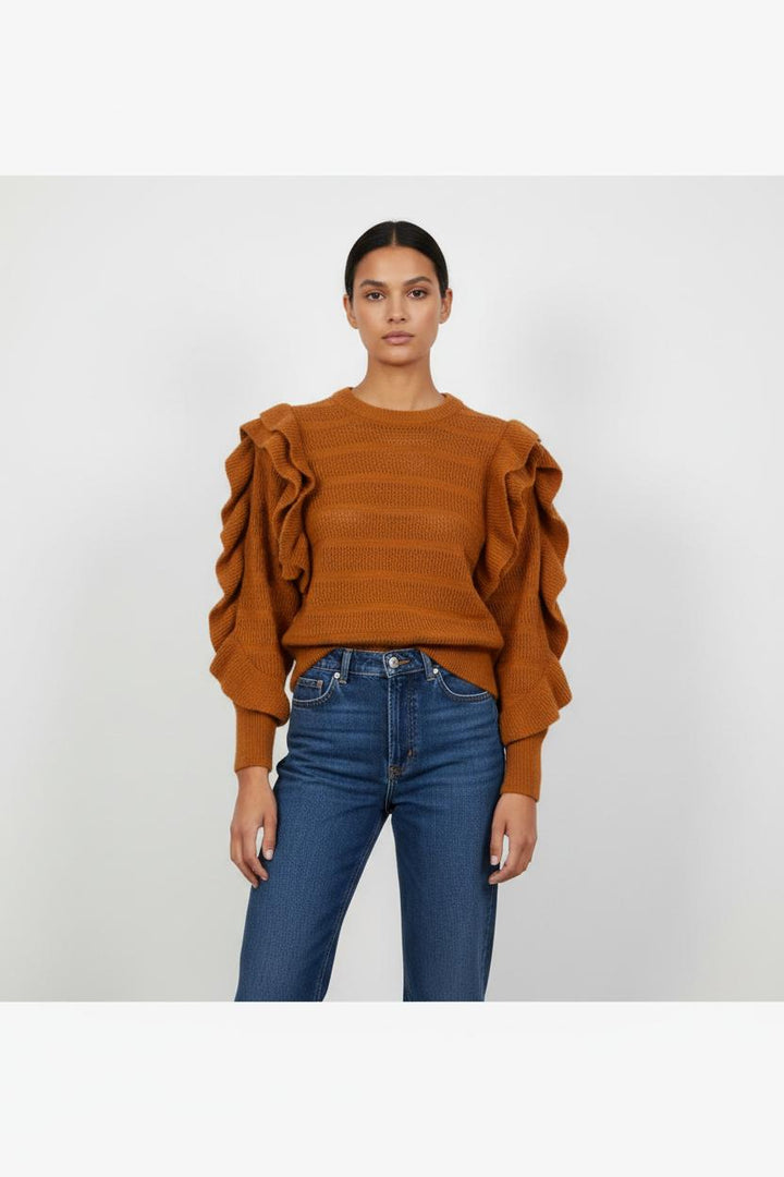 Pull Marron - Taille S/36