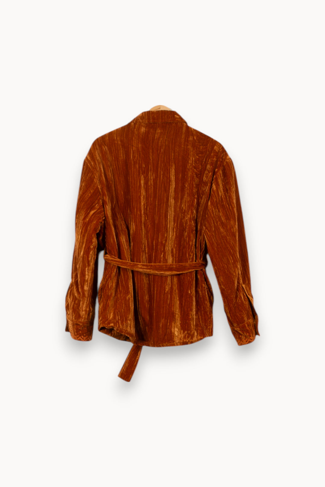 Veste Ceinturée Marron - Taille S/36 de la marque Louise Misha | PARAD58729 - Vendu par Paradigme - Image 4