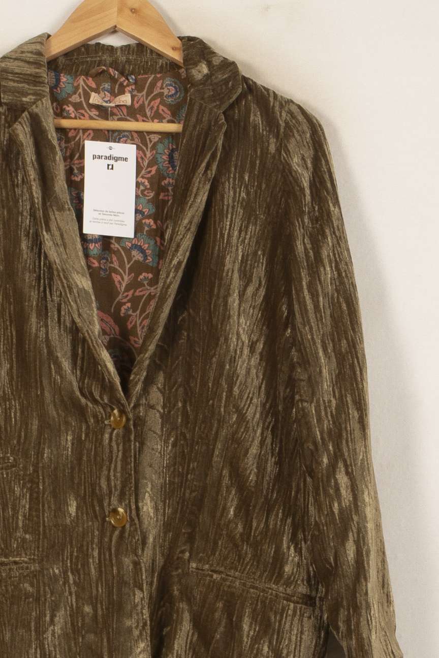 Blazer Vert - Taille S/36 de la marque Louise Misha | PARAD58731 - Vendu par Paradigme - Image 3