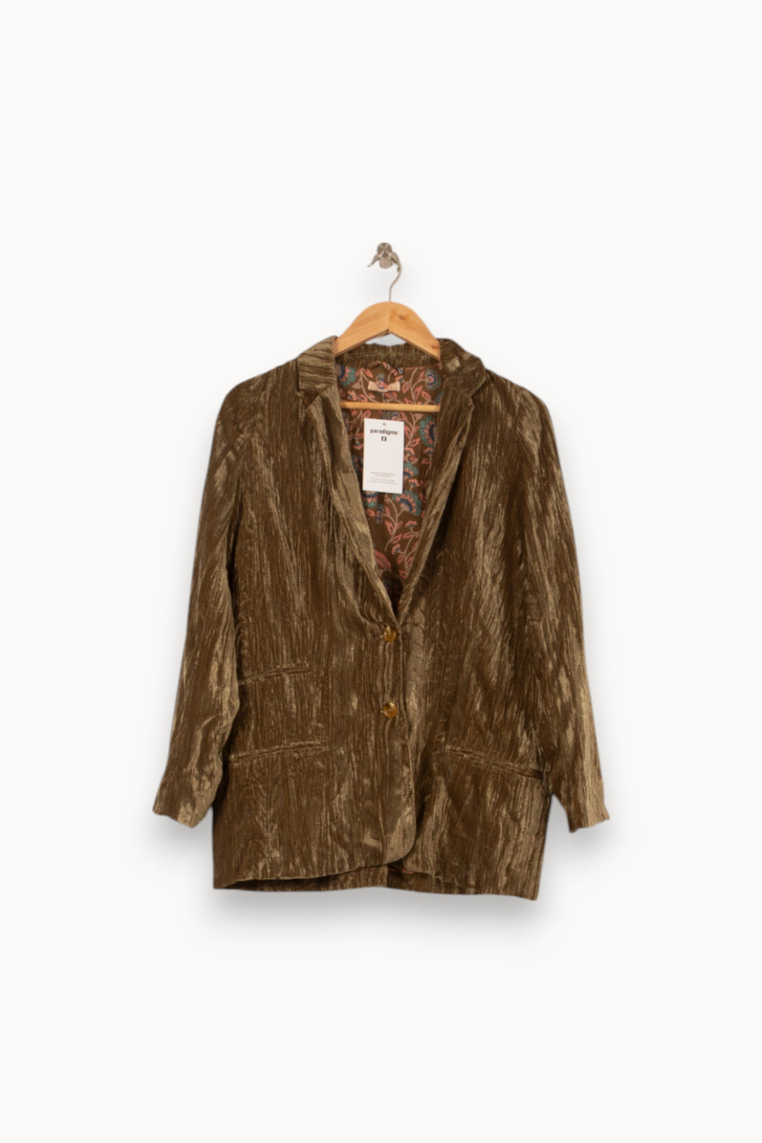 Blazer Vert - Taille S/36 de la marque Louise Misha | PARAD58731 - Vendu par Paradigme - Image 2