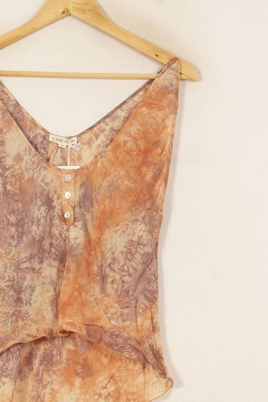 Débardeur Orange et Violet - Taille M/38 de la marque Louise Misha | PARAD58752 - Vendu par Paradigme - Image 3