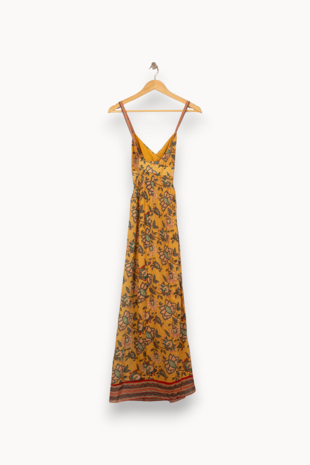 Robe Longue Jaune et Rouge - Taille S/36 de la marque Louise Misha | PARAD58755 - Vendu par Paradigme - Image 4