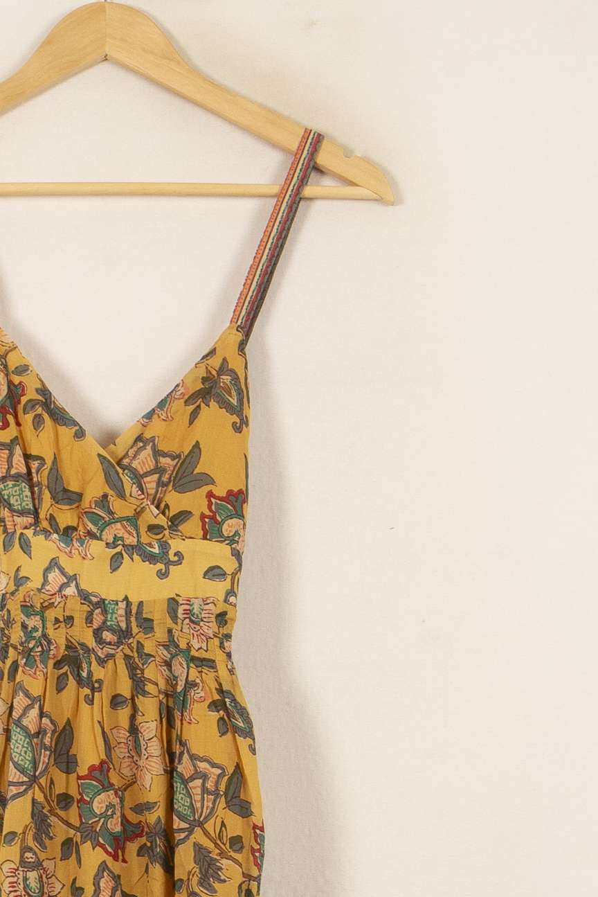 Robe Longue Jaune et Rouge - Taille S/36 de la marque Louise Misha | PARAD58755 - Vendu par Paradigme - Image 3