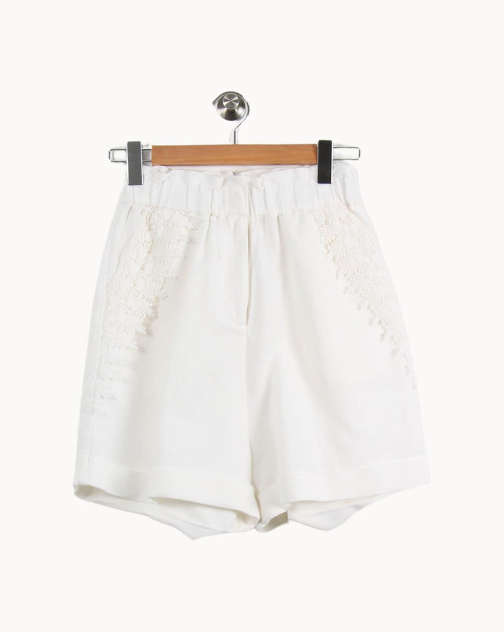 Short Blanc - Taille M/38 de la marque Louise Misha | PARAD58768 - Vendu par Paradigme - Image 2