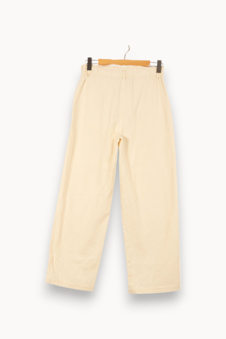 Pantalon Large Beige - Taille S/36 de la marque Louise Misha | PARAD58773 - Vendu par Paradigme - Image 3