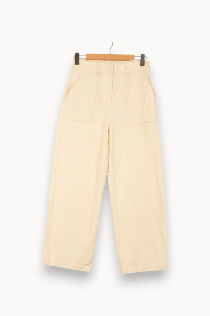 Pantalon Large Beige - Taille S/36 de la marque Louise Misha | PARAD58773 - Vendu par Paradigme - Image 1