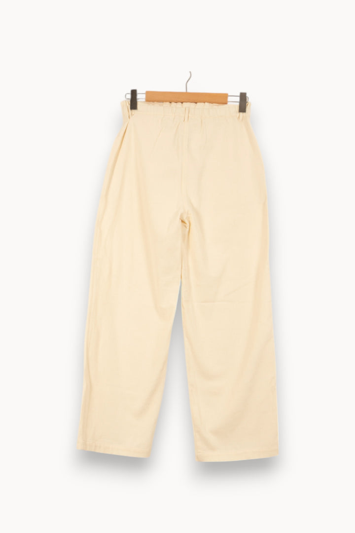 Pantalon Large Beige - Taille S/36 de la marque Louise Misha | PARAD58778 - Vendu par Paradigme - Image 4