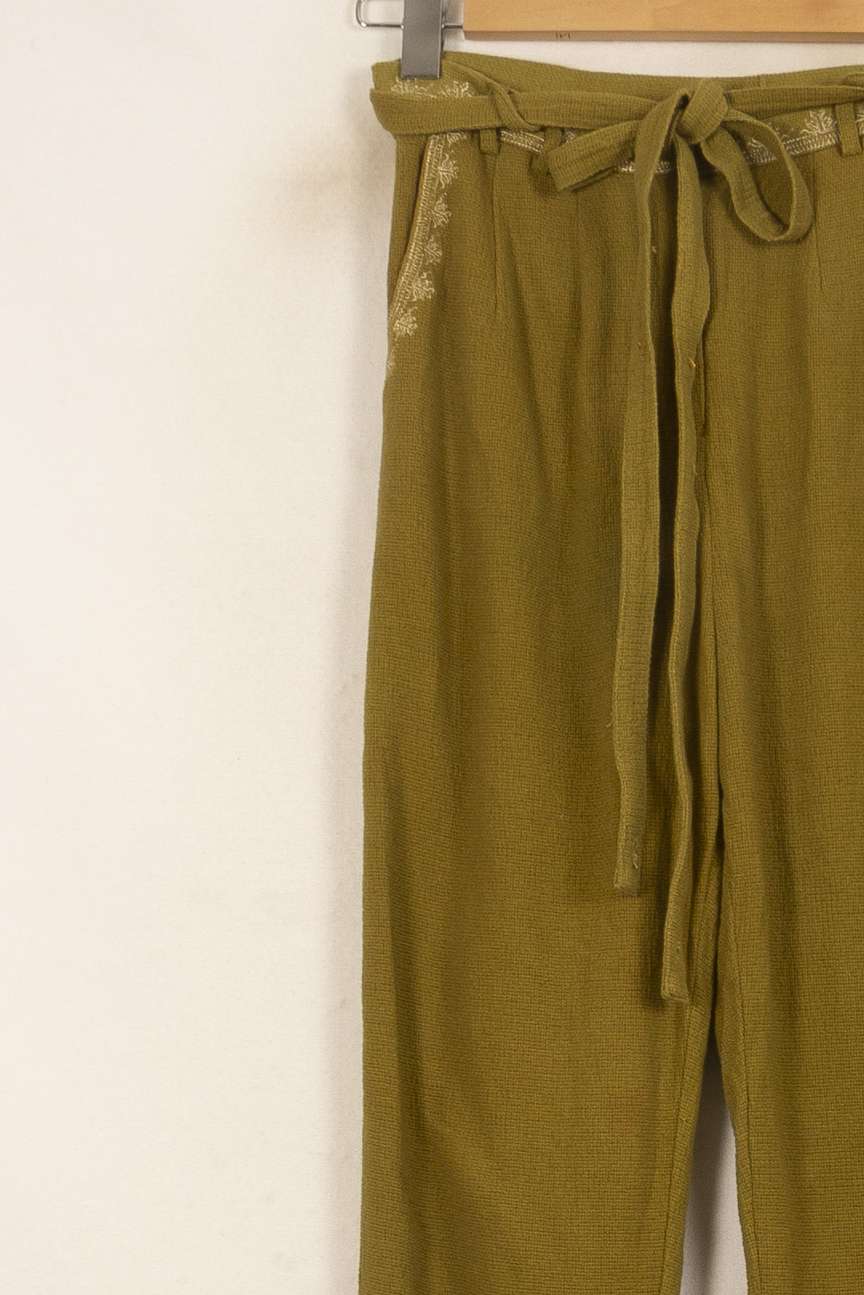 Pantalon Vert - Taille S/36 de la marque Louise Misha | PARAD58781 - Vendu par Paradigme - Image 3