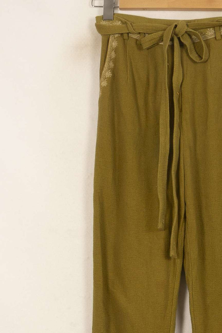 Pantalon Vert - Taille S/36 de la marque Louise Misha | PARAD58781 - Vendu par Paradigme - Image 3