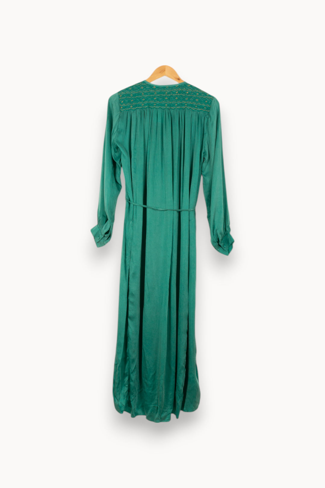Robe Longue Verte - Taille M/38 de la marque Louise Misha | PARAD58786 - Vendu par Paradigme - Image 4