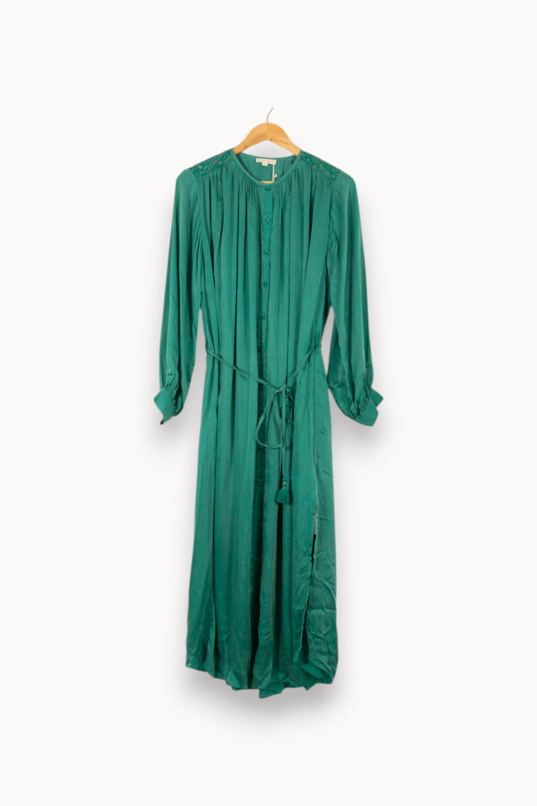 Robe Longue Verte - Taille M/38 de la marque Louise Misha | PARAD58786 - Vendu par Paradigme - Image 2