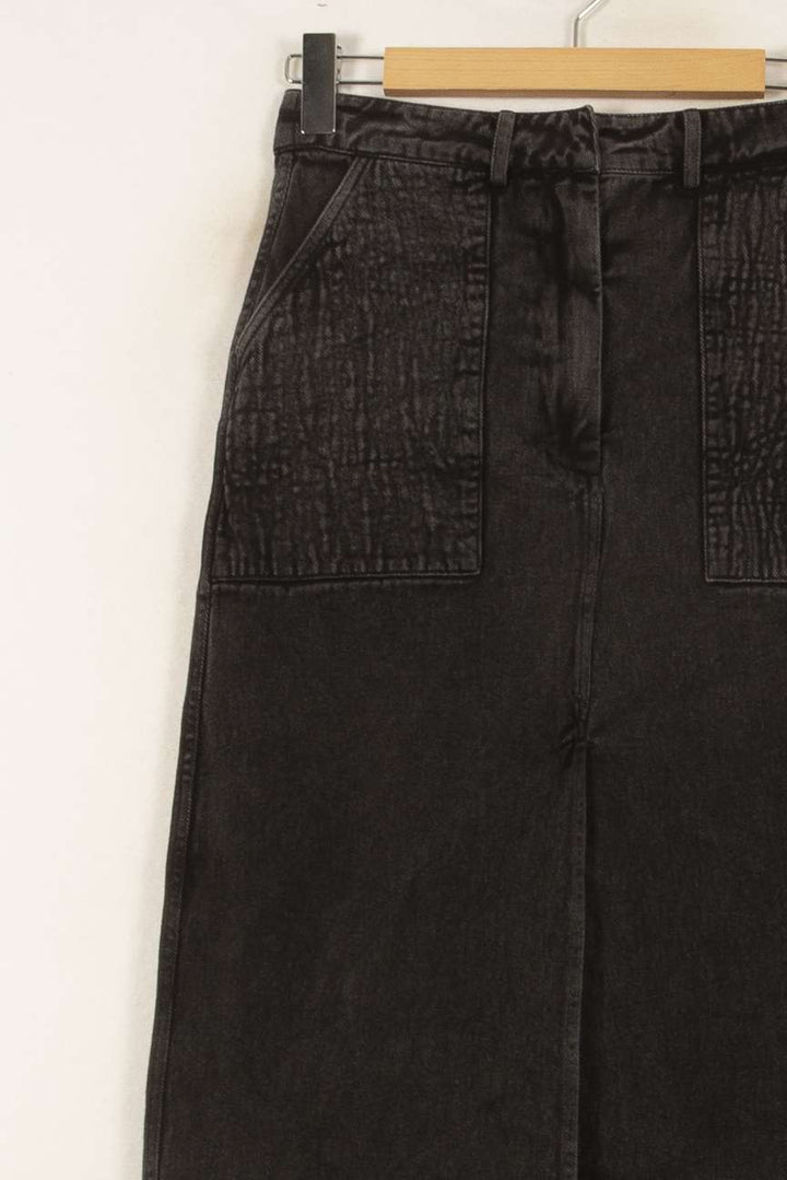 Jupe Midi Noire - Taille S/36 de la marque Louise Misha | PARAD58793 - Vendu par Paradigme - Image 3