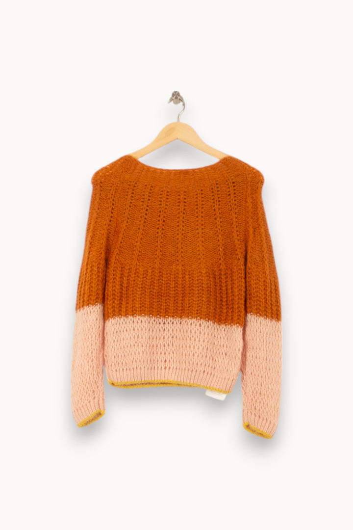 Pull Orange et Rose - Taille XXS/32 de la marque Louise Misha | PARAD58803 - Vendu par Paradigme - Image 4