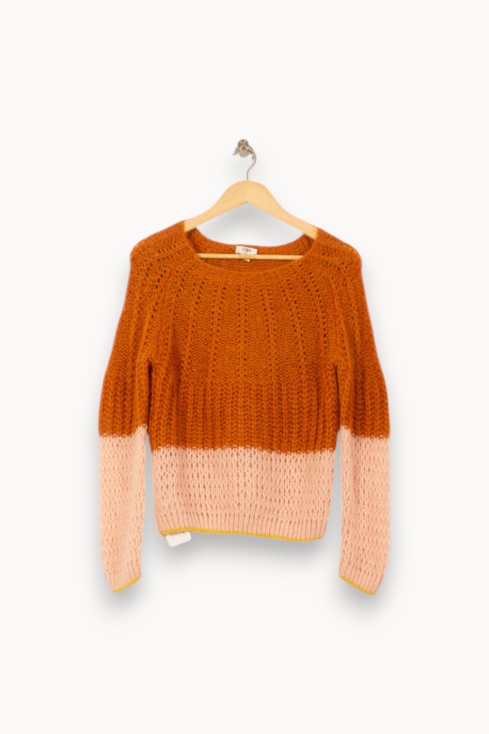 Pull Orange et Rose - Taille XXS/32 de la marque Louise Misha | PARAD58803 - Vendu par Paradigme - Image 2