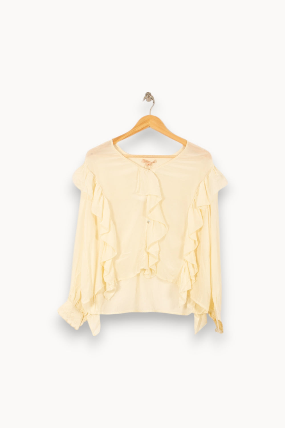 Blouse Blanche - Taille M/38 de la marque Louise Misha | PARAD58817 - Vendu par Paradigme - Image 2