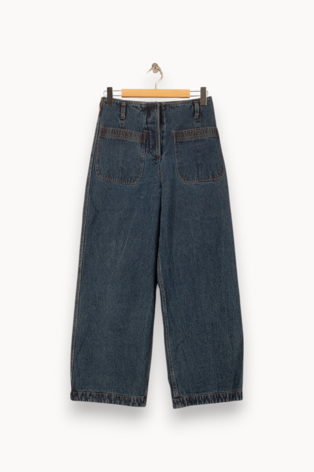 Jean Bleu - Taille S/36 de la marque Louise Misha | PARAD58822 - Vendu par Paradigme - Image 2